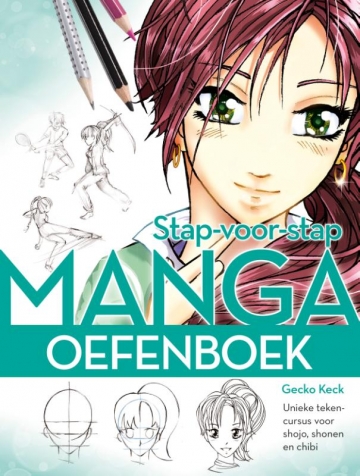 Stap-voor-stap manga oefenboek