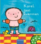 Karel gaat zwemmen