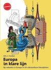 Europa in klare lijn kleurboek