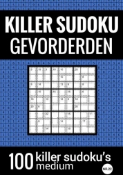 KILLER SUDOKU - Medium - NR.22 - Puzzelboek met 100 Puzzels voor Gevorderden