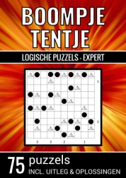 Boompje Tentje - Logische Puzzels Expert - 75 Puzzels, Incl. Uitleg & Oplossingen