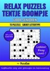 Relax Puzzelboek: Tentje Boompje voor Senioren 10x10 Raster - 75 Puzzels Groot Lettertype - Lekker Easy Level!